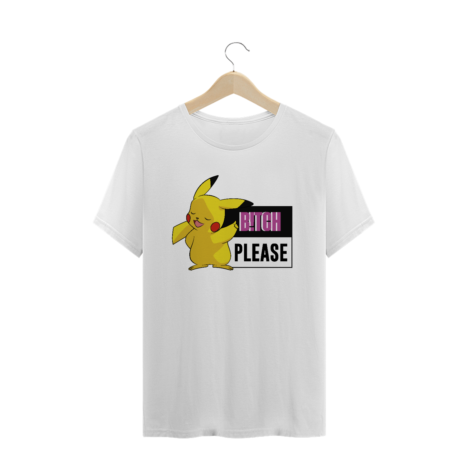 T-Shirt Pikachu B!tch Please