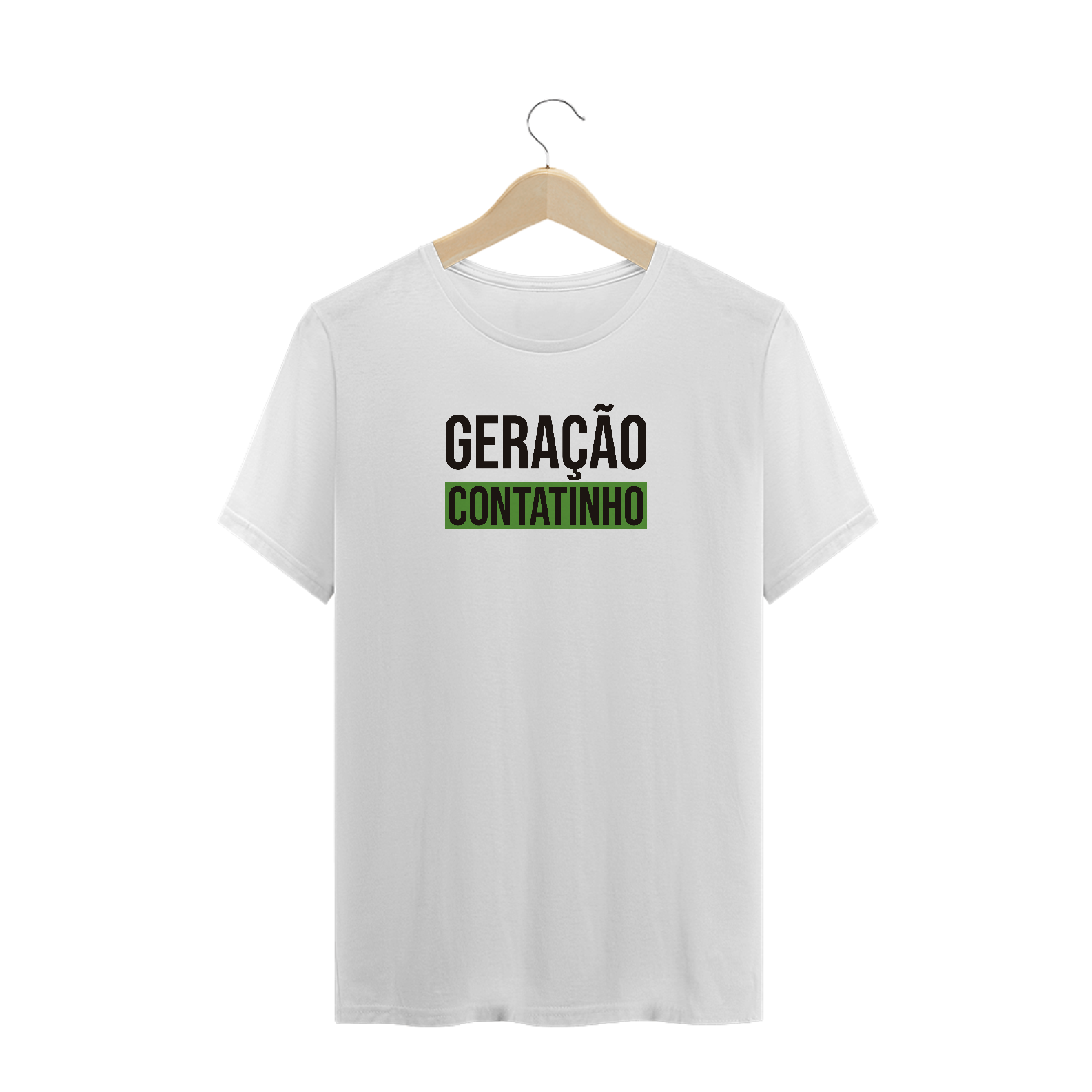 T-Shirt Geração Contatinho (Branca)