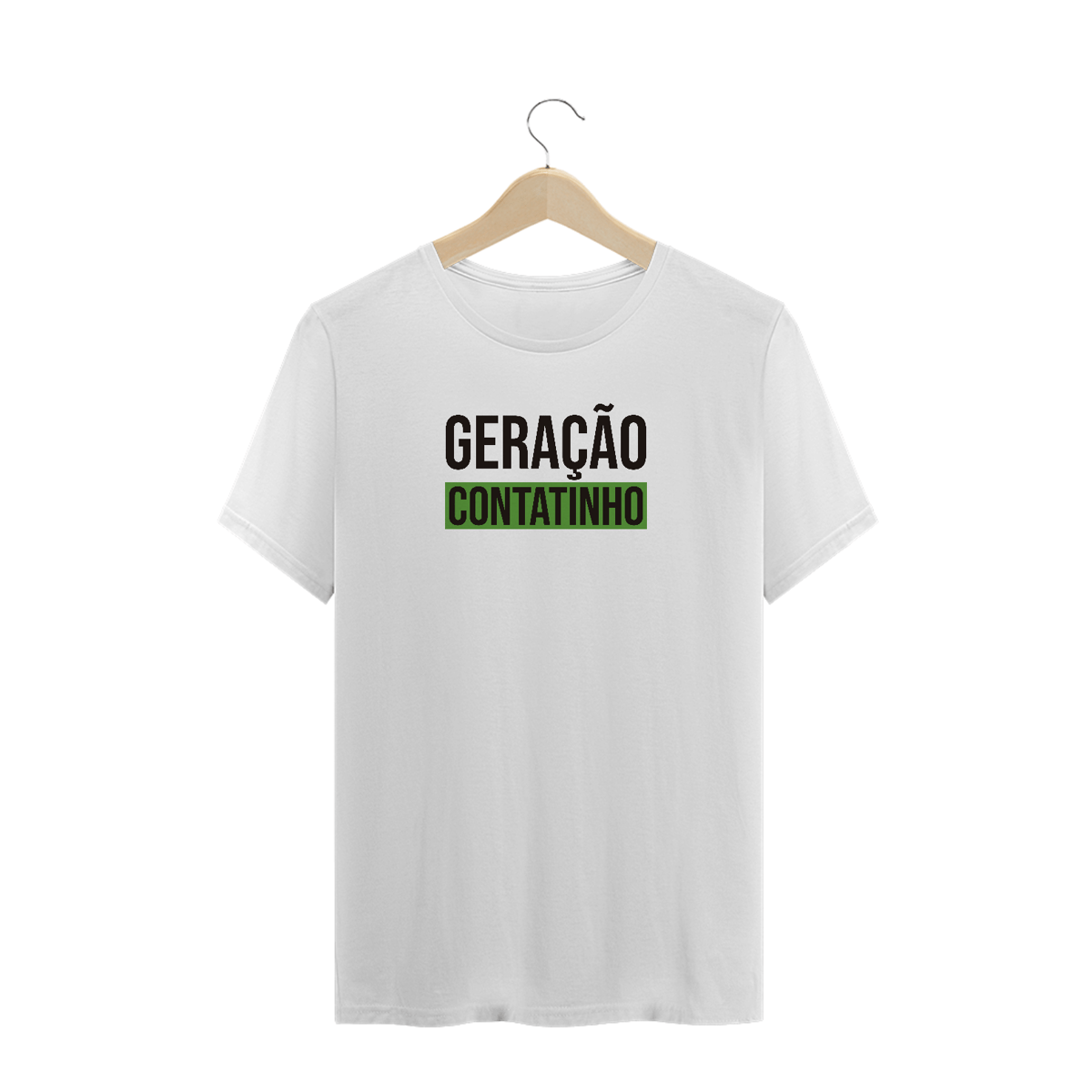 Nome do produto: T-Shirt Geração Contatinho (Branca)