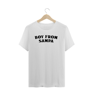 Nome do produtoT-Shirt Boy From Sampa (Branca)