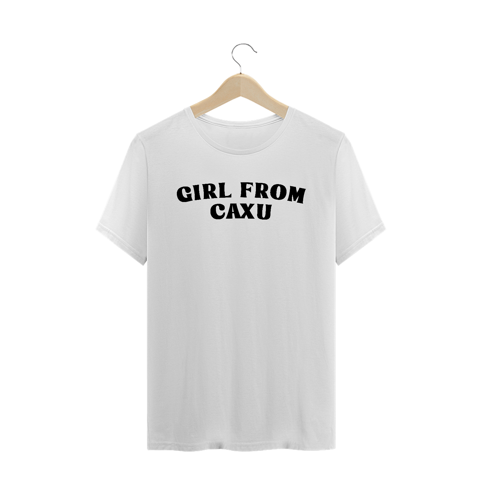 T-Shirt Girl From Caxu - Cachoeira Paulista (Branca)