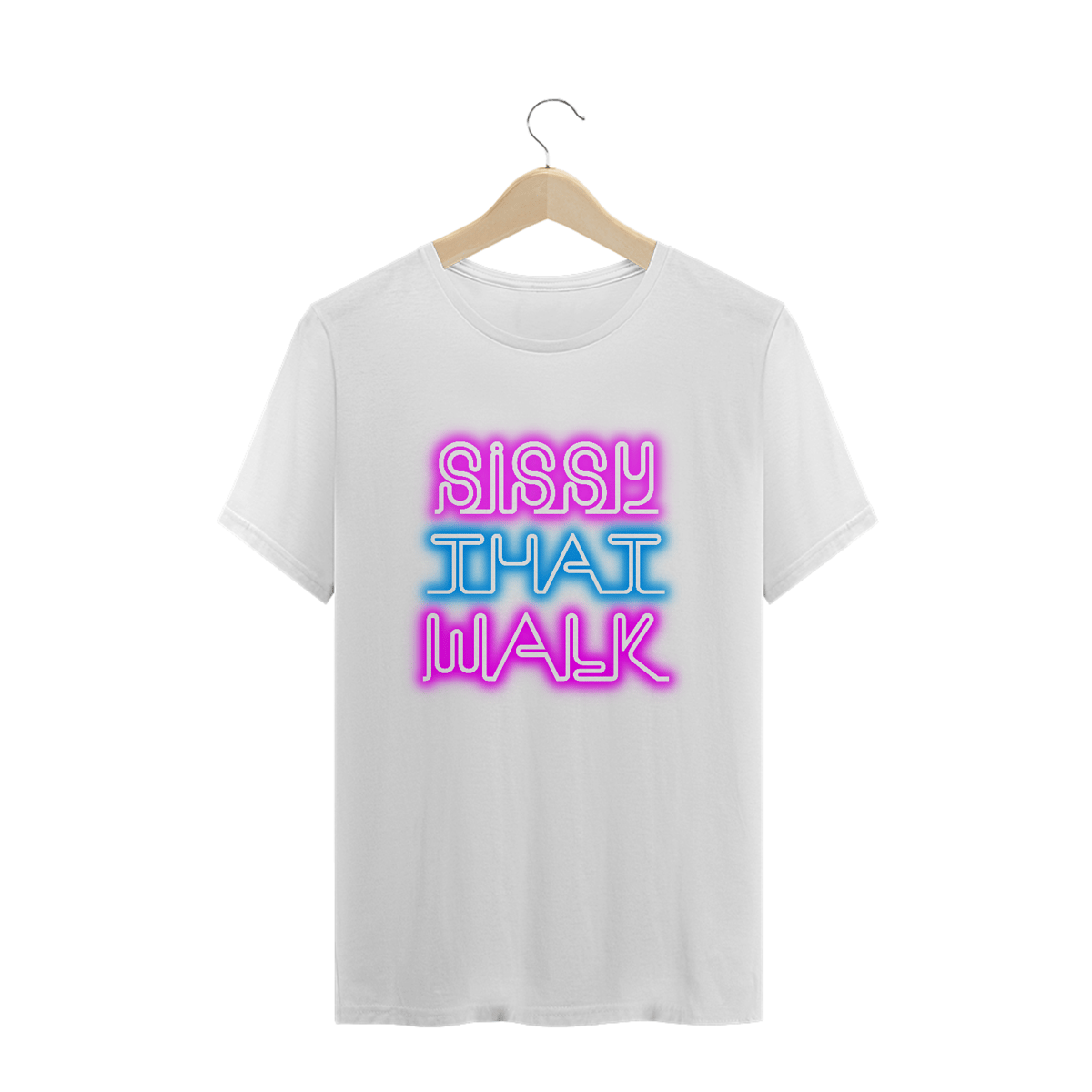 Nome do produto: T-Shirt RuPaul Sissy That Walk (Branca)