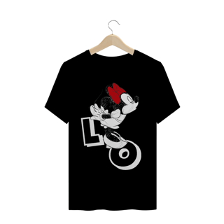 T-Shirt Minnie Namorados LO (Preta)