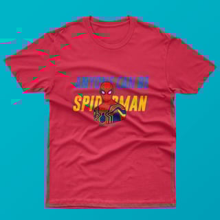 Nome do produto Camiseta Anyone can be - Spider Man 
