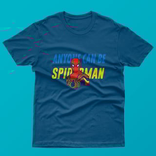 Nome do produto Camiseta Anyone can be - Spider Man 