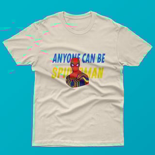 Nome do produto Camiseta Anyone can be - Spider Man 