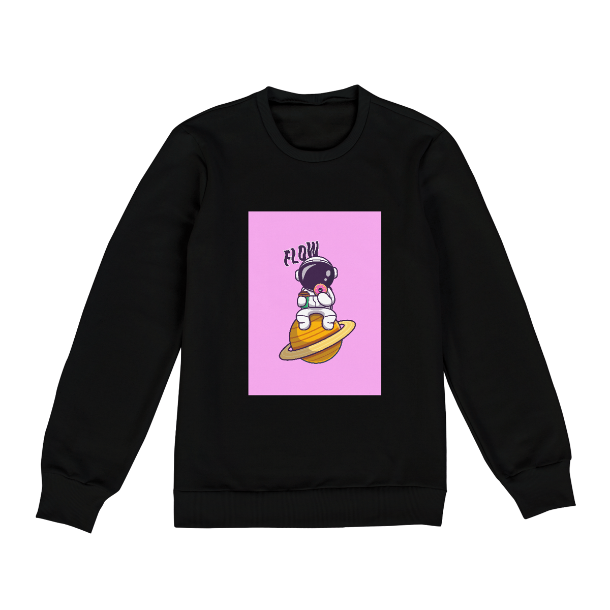 Nome do produto: MOLETOM FLOW | ASTRONAUTA&DONUT
