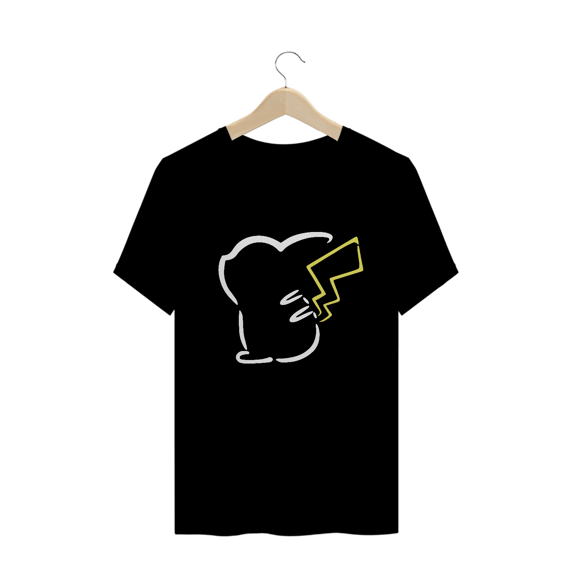 Pikachu White Silhouette