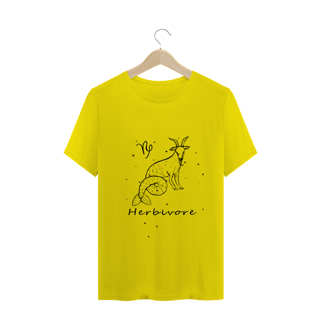 Nome do produto Camiseta Unissex | Capricórnio | Herbivore | P&B 