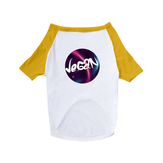 Nome do produto Camiseta para Pet | Vegan Astral | Círculo