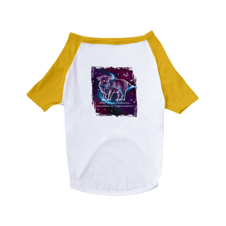 Nome do produto Camiseta para Pet | Touro | Não faça rodeios, escolha o veganismo | Color