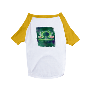 Nome do produto Camiseta para Pet | Libra | Coloque na balança e verá: O futuro é vegano! | Color