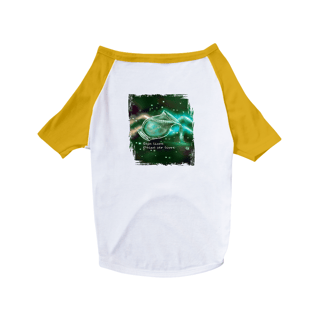 Nome do produto Camiseta para Pet | Aquário | Seja livre, Deixe ser livre | Color