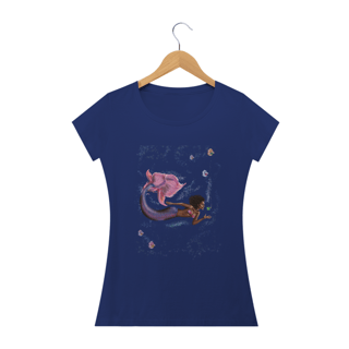 Nome do produto Camiseta Baby Long | Sereia Vegana 
