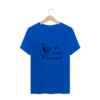 Nome do produto Camiseta Unissex | Peixes | Nem Peixe? | P&B 