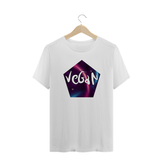 Nome do produto Camiseta Unissex | Vegan Astral | Pentágono