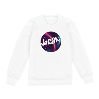 Nome do produto Blusão Moletom Unissex | Vegan Astral | Círculo
