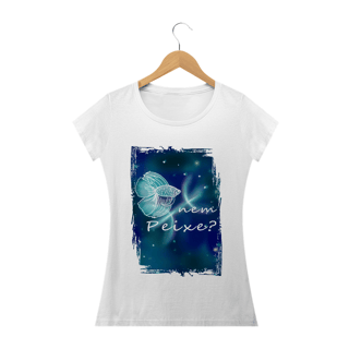 Nome do produto Camiseta Baby Long | Peixes | Nem Peixe? | Color
