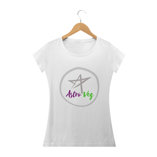 Nome do produto Camiseta Baby Long | Logo | AstroVeg
