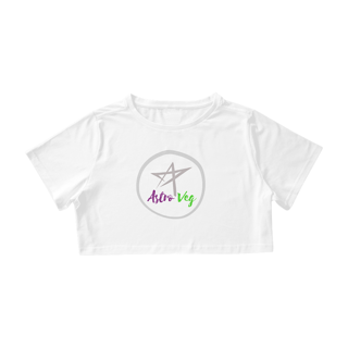Nome do produto Camiseta Cropped | Logo | AstroVeg