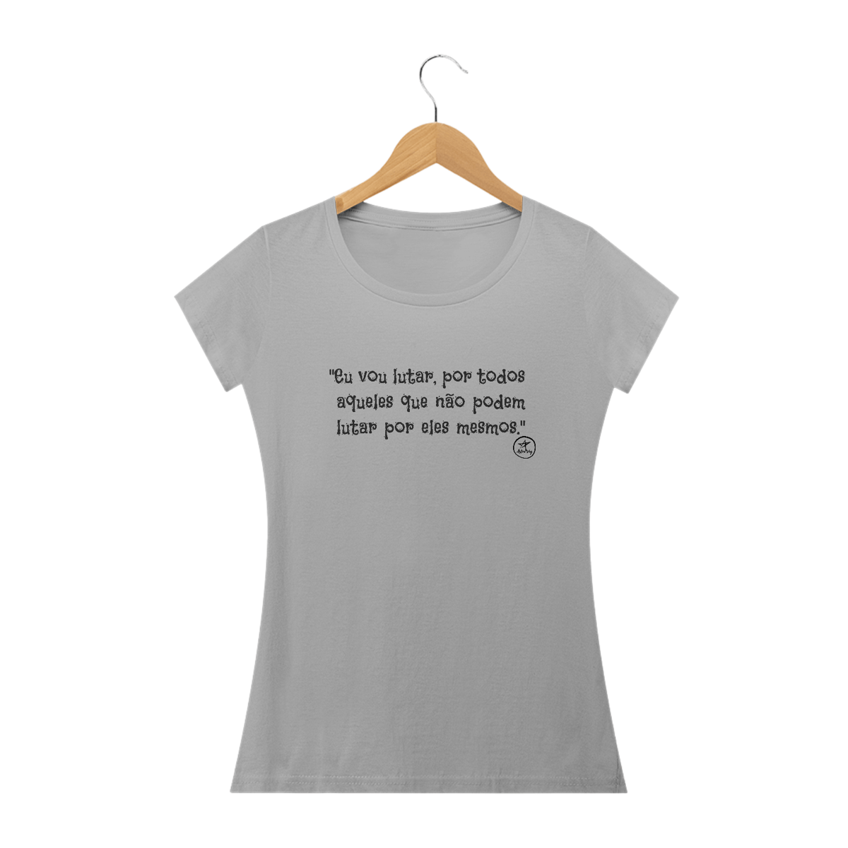 Nome do produto: Camiseta Baby Long  | Eu vou Lutar | AstroVeg
