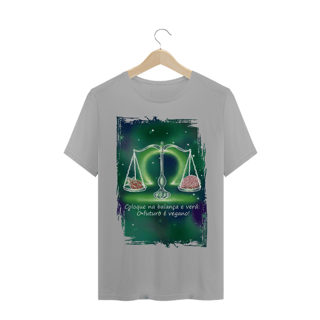 Nome do produto Camiseta Unissex | Libra | Coloque na balança e verá: O futuro é vegano! | Color