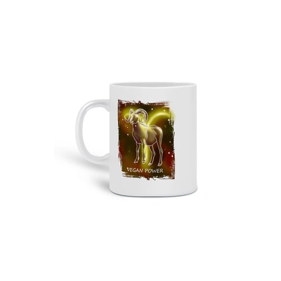 Caneca | Áries | Vegan Power | Color