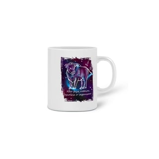 Nome do produto Caneca | Touro | Não faça rodeios, escolha o veganismo | Color