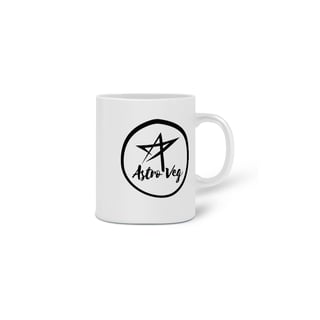 Nome do produto Caneca | Logo P&B | AstroVeg