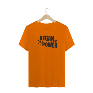 Nome do produto Camiseta Unissex | VEGAN POWER | AstroVeg