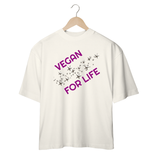 Nome do produto Camiseta Oversized  | VEGAN FOR LIFE 3