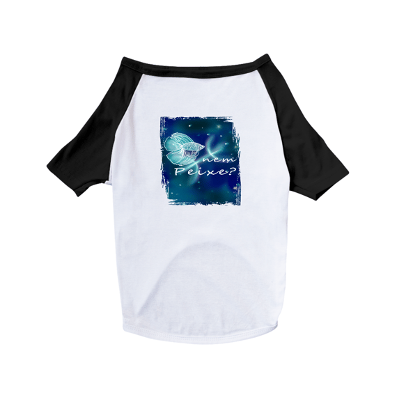 Camiseta para Pet | Peixes | Nem Peixe? | Color