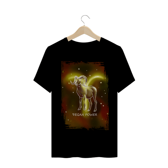 Camiseta Unissex | Áries | Vegan Power | Color
