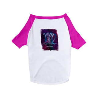 Nome do produto Camiseta para Pet | Virgem | Um mundo perfeito seria um mundo VEGANO! | Color