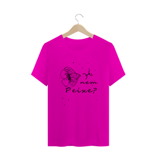 Nome do produto Camiseta Unissex | Peixes | Nem Peixe? | P&B 