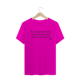 Nome do produto Camiseta Unissex | Eu vou Lutar | AstroVeg