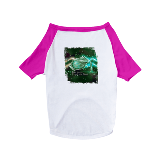Nome do produto Camiseta para Pet | Aquário | Seja livre, Deixe ser livre | Color