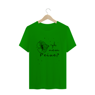 Nome do produto Camiseta Unissex | Peixes | Nem Peixe? | P&B 
