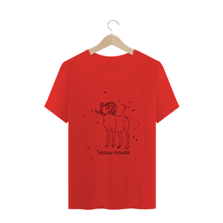 Nome do produto Camiseta Unissex | Áries | Vegan Power | P&B 