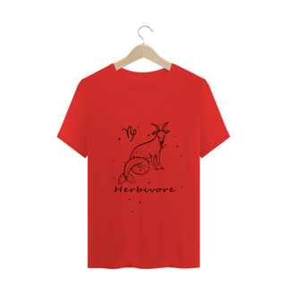 Nome do produto Camiseta Unissex | Capricórnio | Herbivore | P&B 