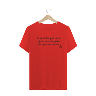 Nome do produto Camiseta Unissex | Eu vou Lutar | AstroVeg