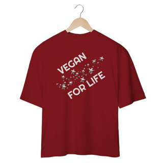 Nome do produto Camiseta Oversized  | VEGAN FOR LIFE 2