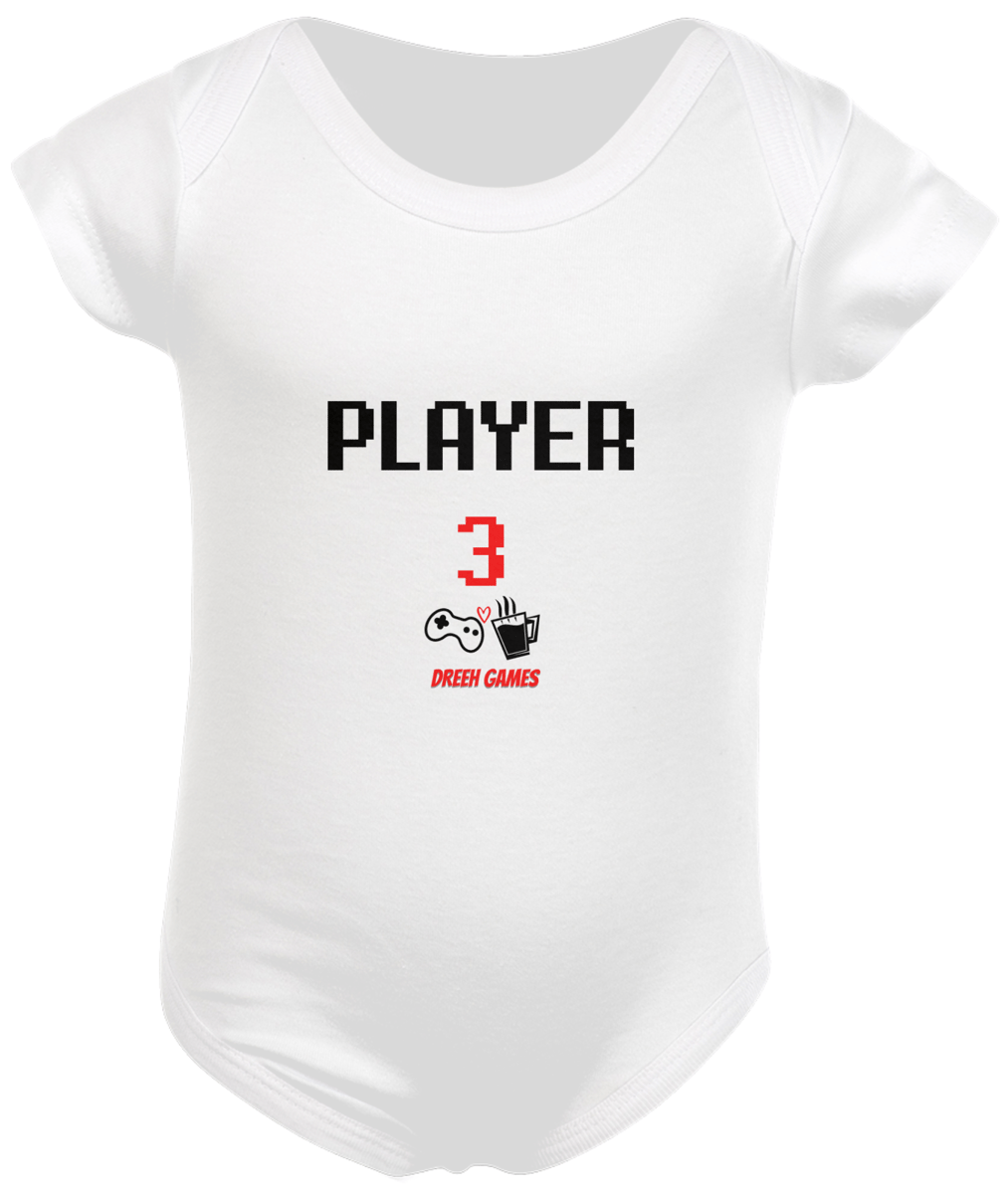 Nome do produto: Body Infantil Player 3