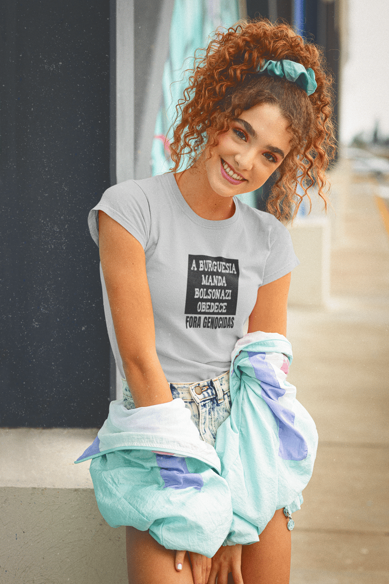 Nome do produto: Burguesia manda, Bolsonazi obedece (baby long)