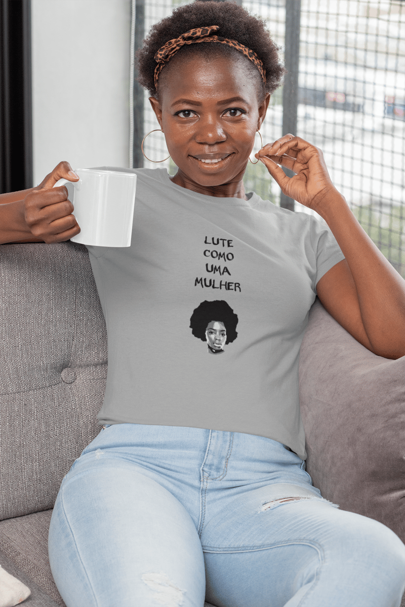 Nome do produto: Lute Como Uma Mulher (baby long)
