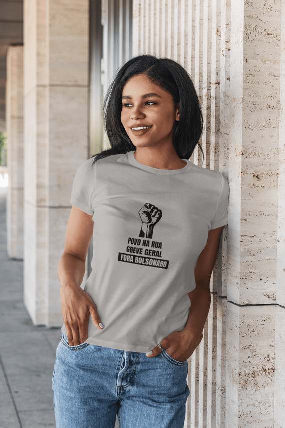 Povo na Rua. Greve Geral (baby long)