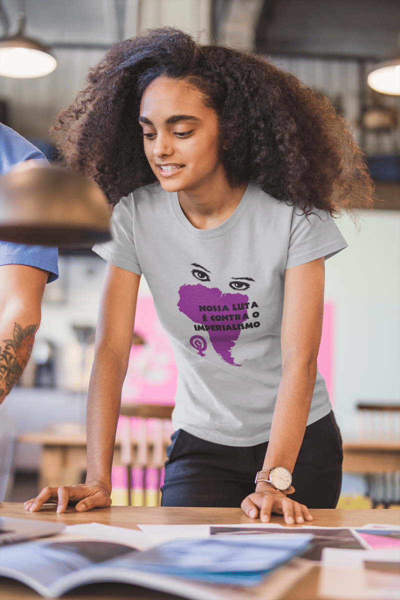 Nome do produto: Nossa Luta é Contra o Imperialismo (baby long)
