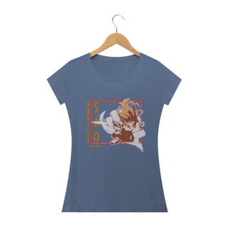 Nome do produto Camisa SAO - Yuuki Asuna Mulher da Guerra - Modelo Estonado