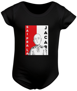 One Punch Man - Jacaré - Body de Bebê