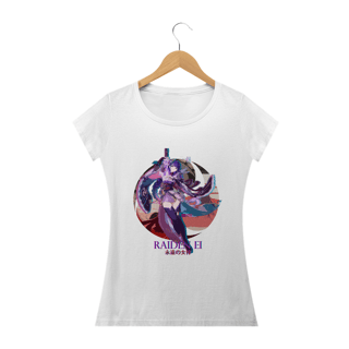 Nome do produto Camiseta Genshin Impact - Raiden Ei Impact - Feminino
